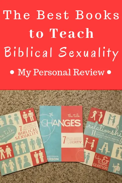 The Best Books to Teach Biblical Sexuality