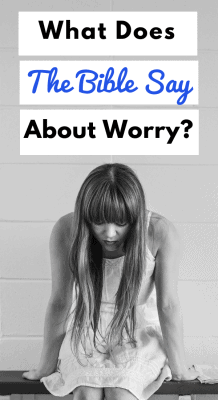 What the Bible says about Worry
