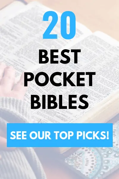 The 20 Best Pocket Bibles | View Our Top Picks