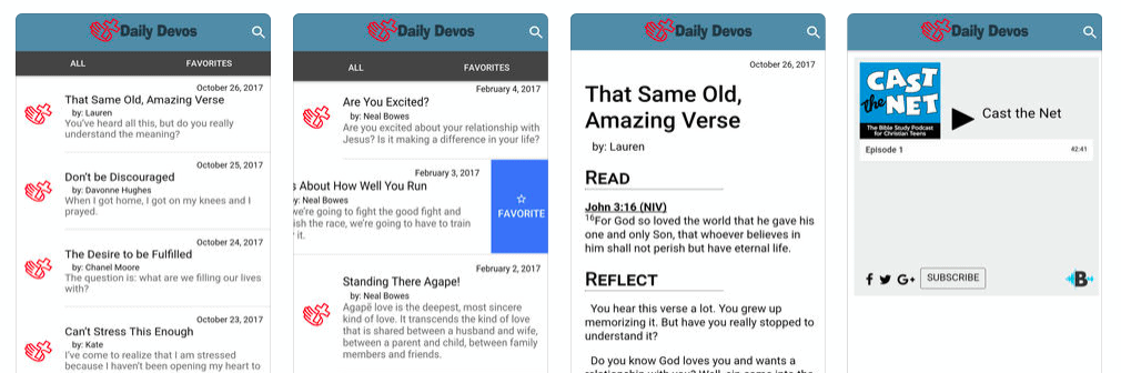 Teenage Daily Devotional Apps