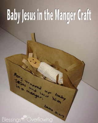 Baby Jesus Craft
