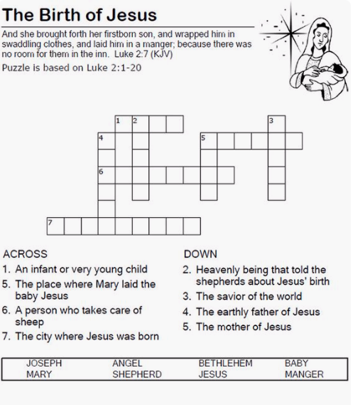 The Story of Jesus' Birth for Kids: Free Printables and Activities