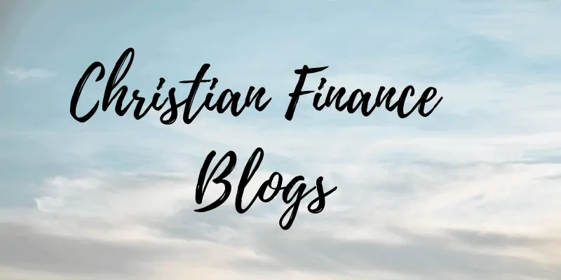 Christian Finance Blogs