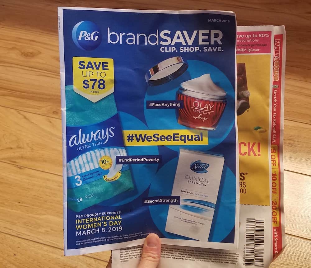 Buy sunday coupon inserts online