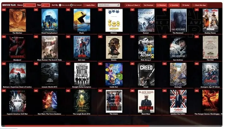 MovieFlix Free movie streaming