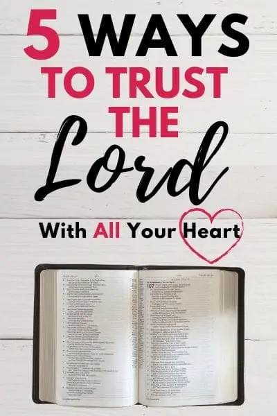 Trusting God with Your Whole Heart