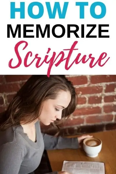 Memorizing Scripture