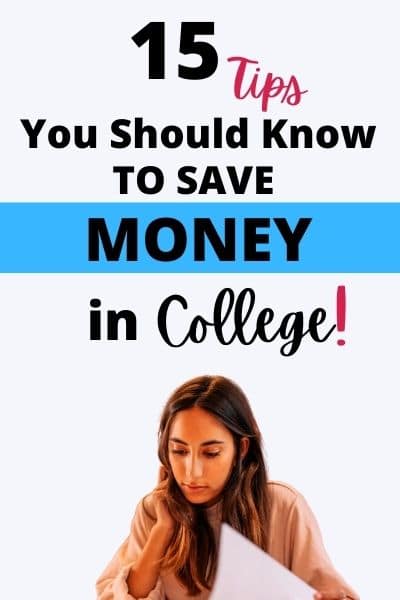 How to Save Money in College – 15 Simple Ways to Save