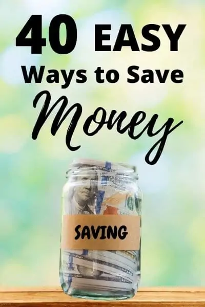 easy ways to save money