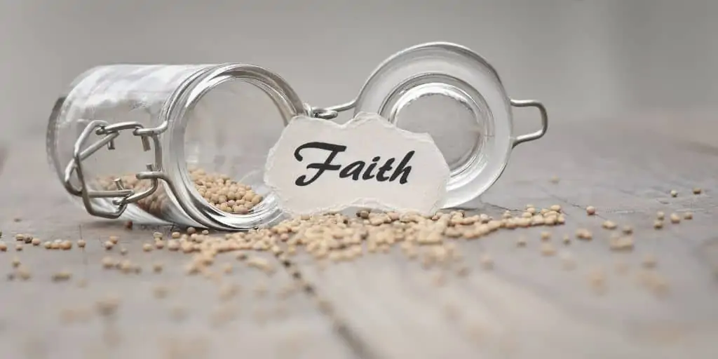 Faith the size of a mustard seed