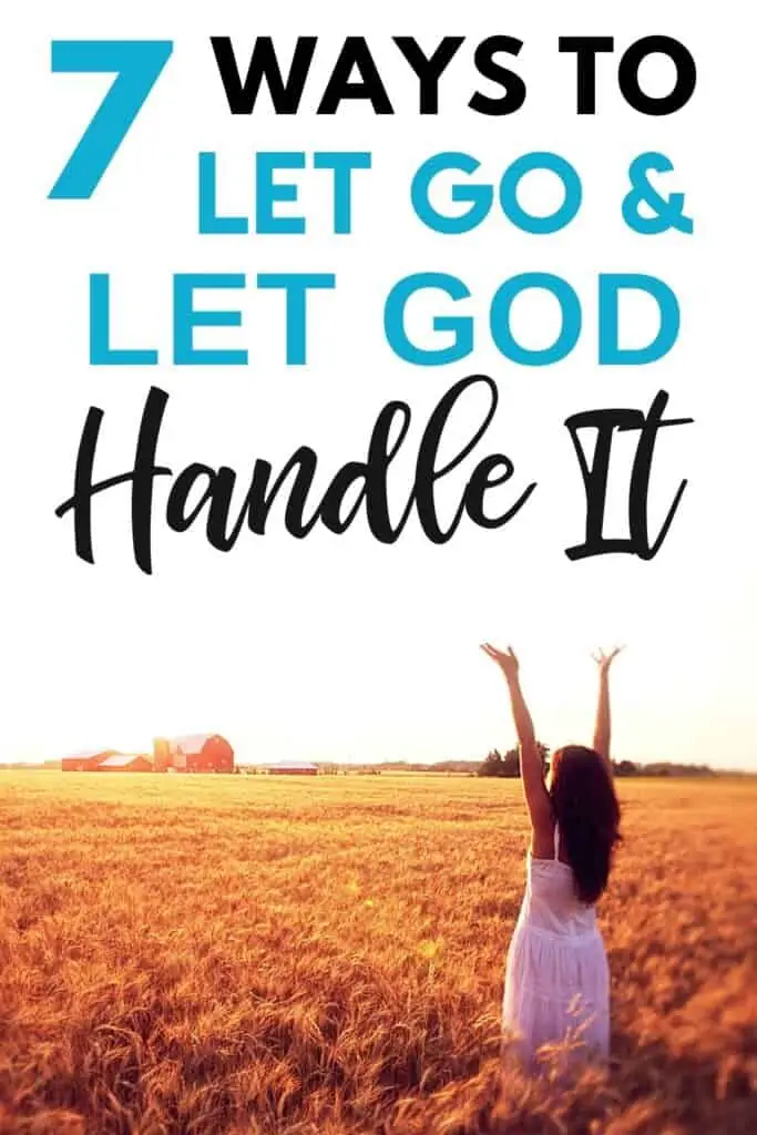 Let Go and Let God