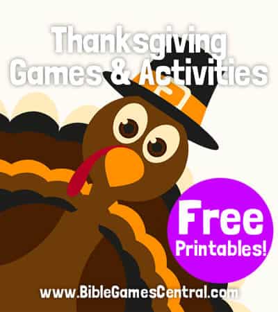 Thanksgiving Bible Games